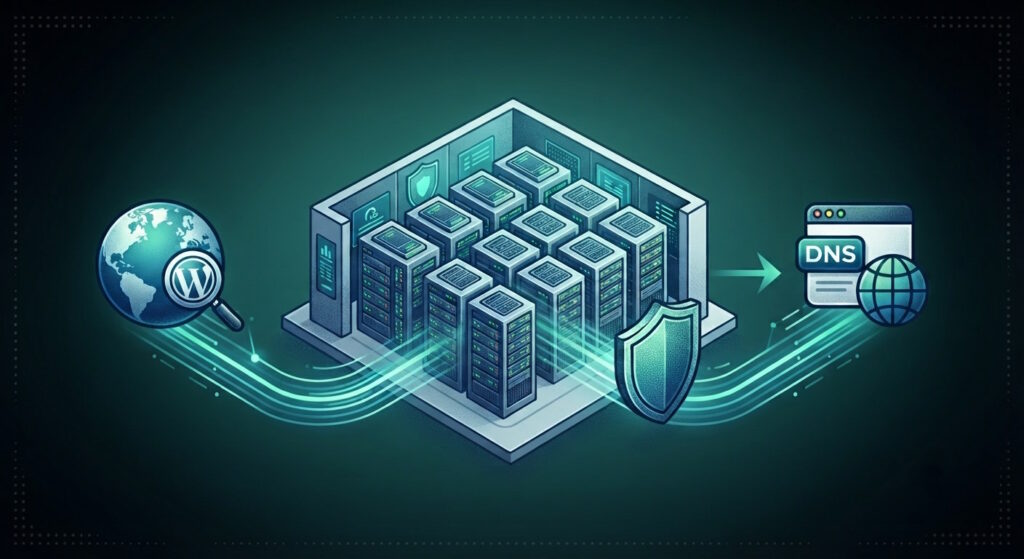 Offshore hosting process