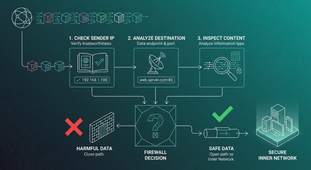 How a firewall works