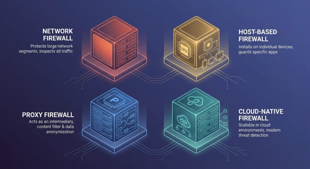Types of firewalls